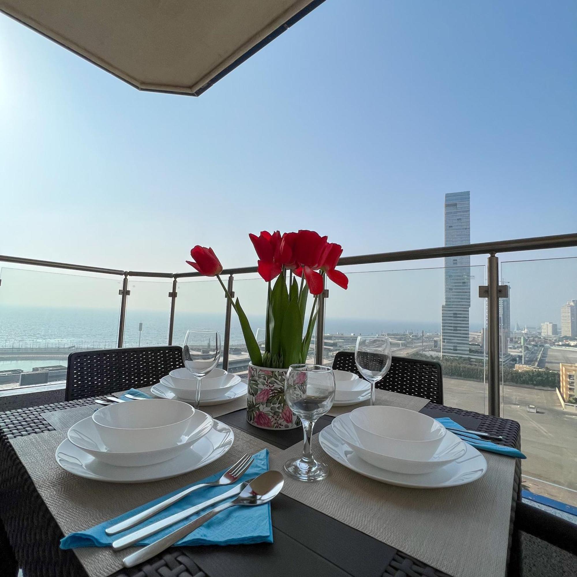 Almasarat Tower Sea View Lejlighed Jeddah Eksteriør billede