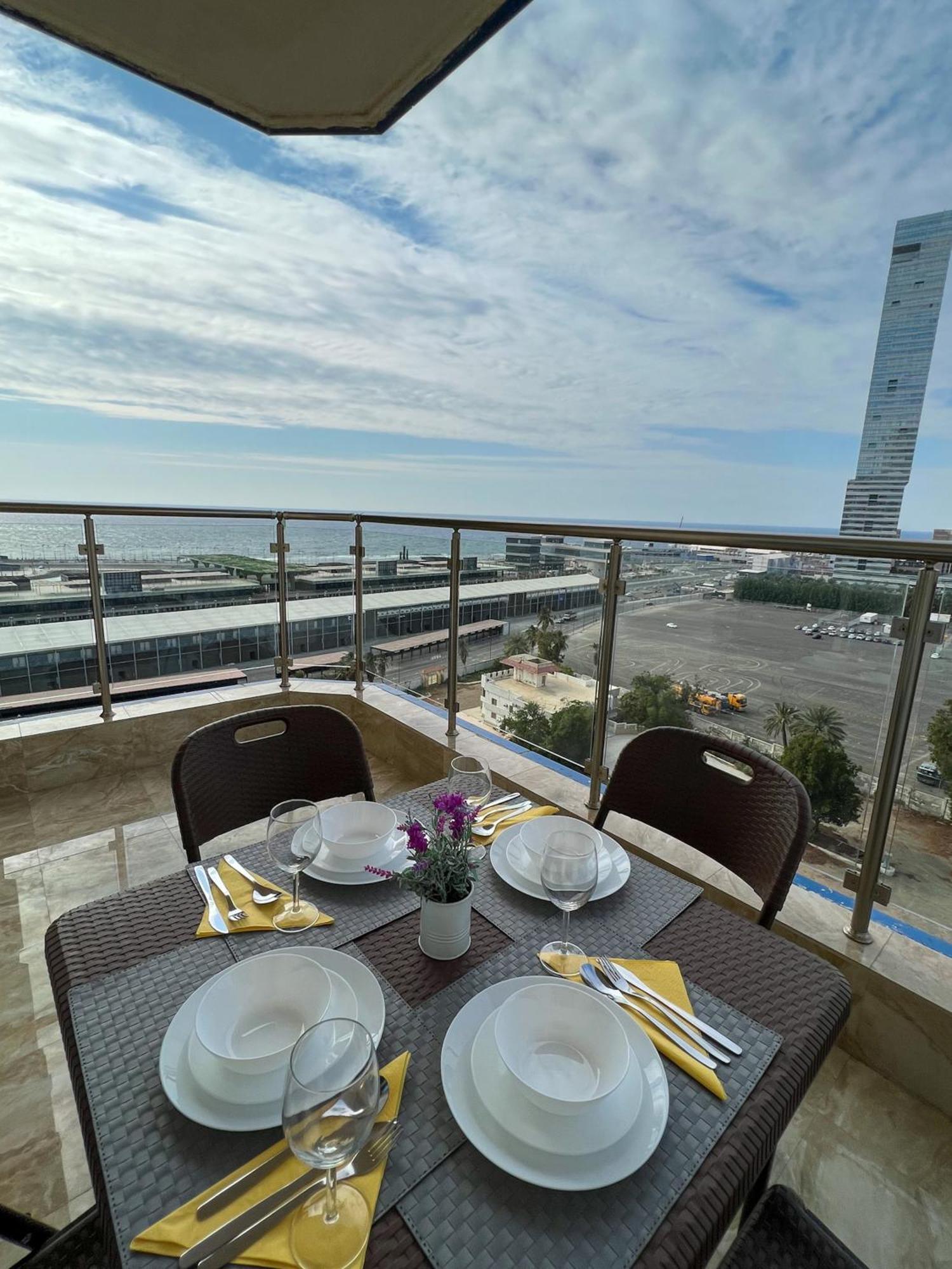 Almasarat Tower Sea View Lejlighed Jeddah Eksteriør billede